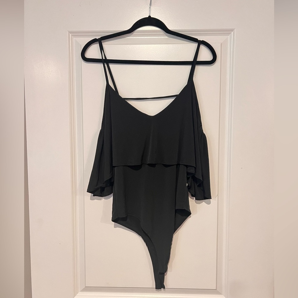 Show A Little Bodysuit -
Black
